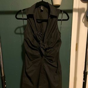 Forever21 LBD Body Con with Bow Accent